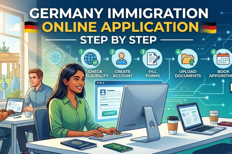 Germany Immigration Online Application — Step by Step